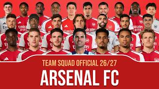 Arsenal Squad 2026/27 | Every New Signing & All 23 Players & Ratings