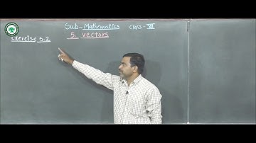 XII.Sci (Math) || Topic: Vector || By Prof. Waybase Sachin