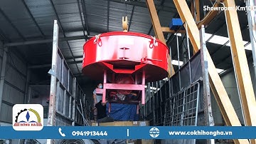 Giao hàng thời Covid | Máy trộn bê tông cưỡng bức cố định Hồng Hà CB2000 (1,5m3) đi Bình Thuận