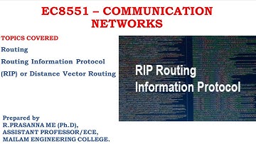 RIP Protocol - Routing Information protocol