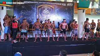 NEW MUSCLE‼️ELIMINASI CLASS MEN'S FITNES INDONESIAN BODY CONTES OPEN CHAMPIONSHIP 2022 BDG ~ PART 1 screenshot 1