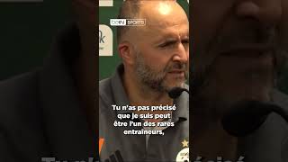 Algérie Belmadi Clashe Un Journaliste Toi Depuis Le Début, Tu Es En Mission