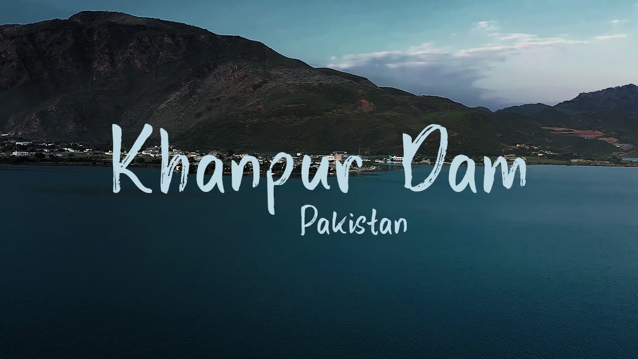 Beauty of Khanpur Dam Drone Cinematic Footage in 4K UHD FPS60