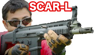 WE SCAR-L スカー ガスブローバック アサルトライフル ブラック・中古・マック堺のレビュー動画#314