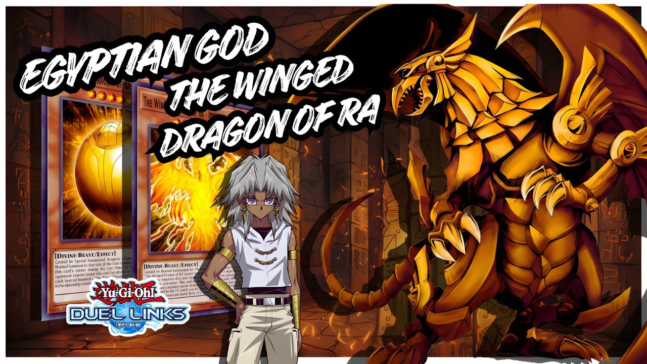 EGYPTIAN GOD THE WINGED DRAGON OF RA DECK DUEL LINKS | RANKED GAMEPLAY &  OTK POWER