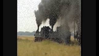 Steam Train thro' the Fields!  Ancient Video from 1991.