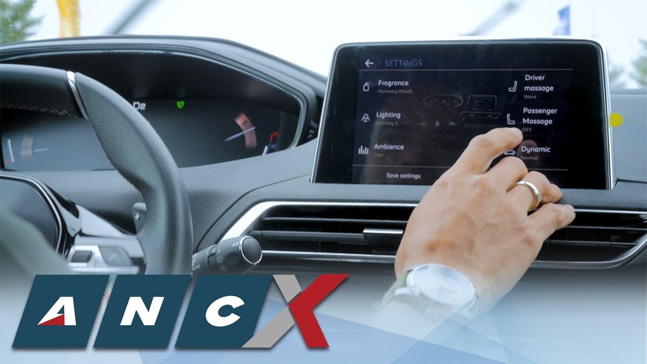 Paolo Abrera tries Peugeot 3008 SUV’s massage feature | ANC - X Rev