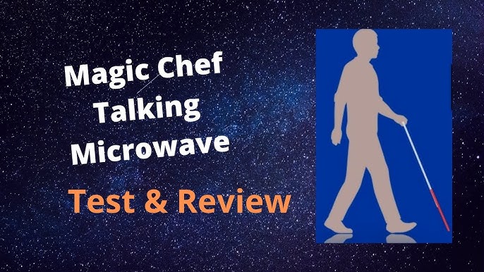 NCATP Demo: Magic Chef Talking Microwave Oven - Captioned 