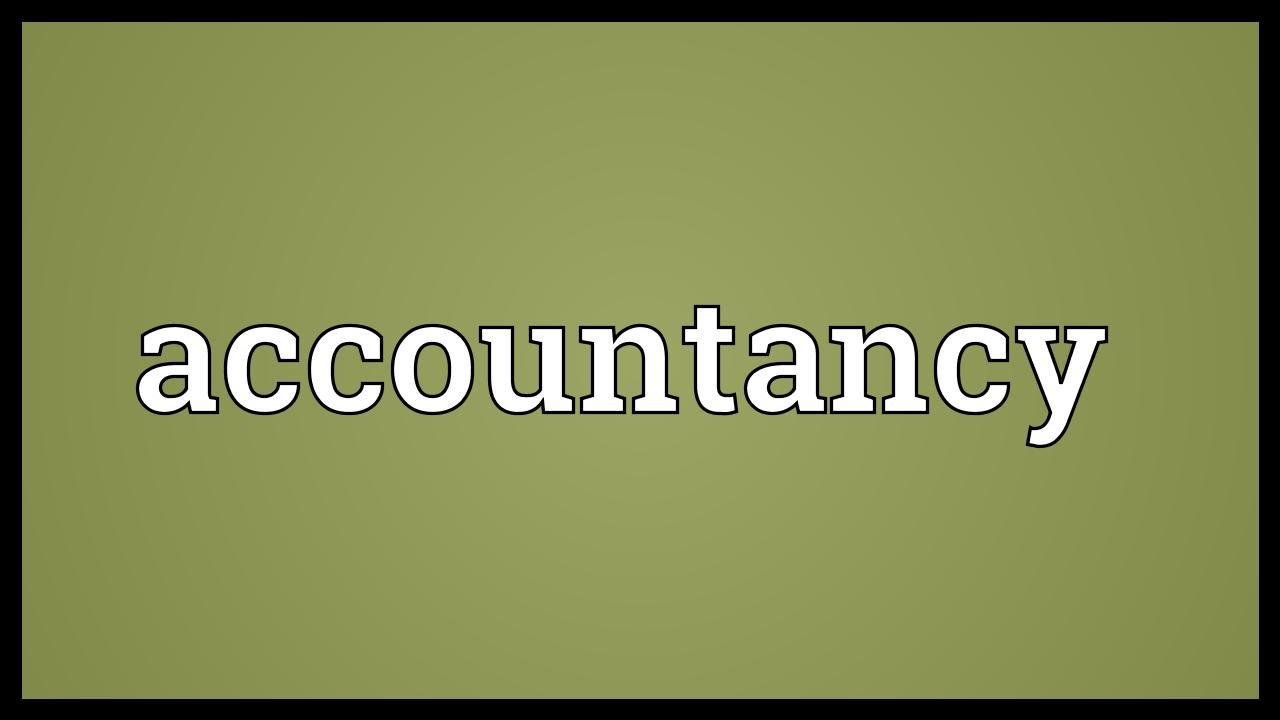Accountancy Meaning YouTube Accountancy Meaning YouTube
