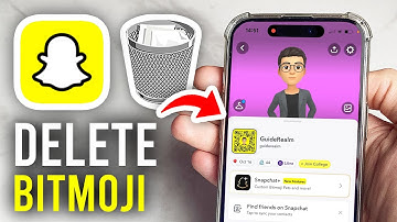 How To Delete Bitmoji On Snapchat - Full Guide