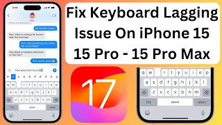 How To Fix Keyboard Lagging Issue On iPhone 15, 15 Pro 15 Pro Max screenshot 4