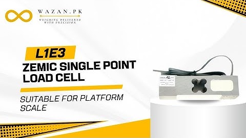L1E3 ZEMIC SINGLE POINT LOAD CELL