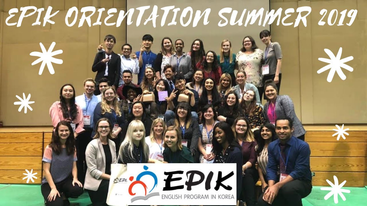 EPIK ORIENTATION FALL 2019 YouTube