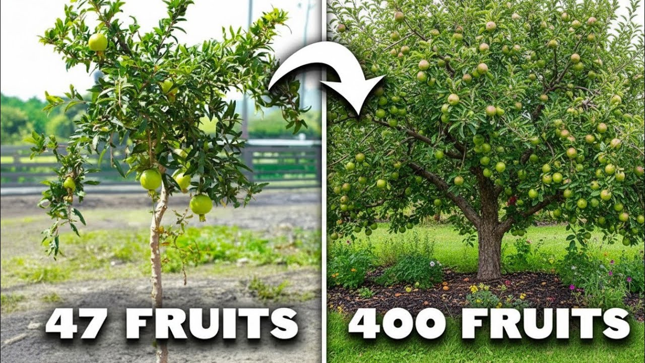 Никогда не сажайте фруктовые деревья в одиночку — этот полезный совет позволит удвоить ваш урожай!