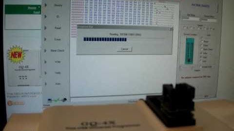 Using ADP-004 on GQ-4X programmer for EEPROM 93C56 mcumall