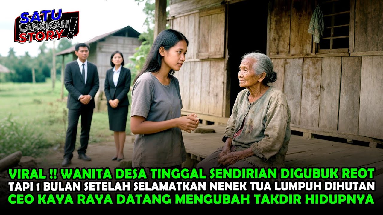 VIRAL !! WANITA MISKIN INI SELAMATKAN NENEK LUMPUH DIHUTAN, CEO KAYA RAYA DATANG MENGUBAH TAKDIRNYA
