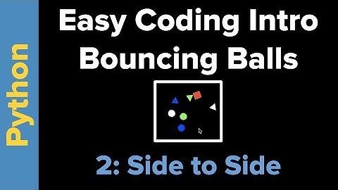 Python Bouncing Ball Simulator 2