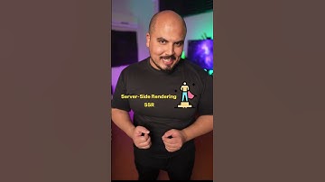 الHTML جاهز من السيرفر بفضل Server-side Rendering