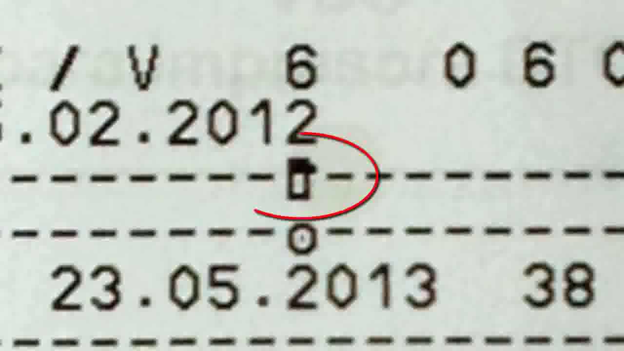 Tachograph Chart Symbols