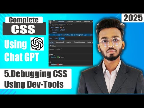 CSS Tutorial for Beginners | Debugging CSS Issues Using Developer Tools | CSS Full Course