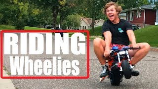 NOS POCKET BIKE Riding Wheelies Now! Ep. 3