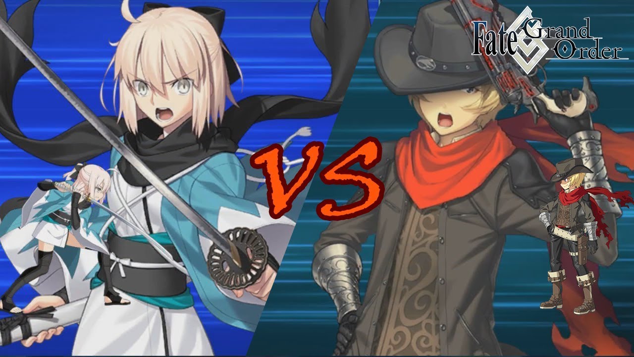 [FGO] Billy the Kids VS Okita Boss Fight - GUDAGUDA Teito Seihai Kitan ...