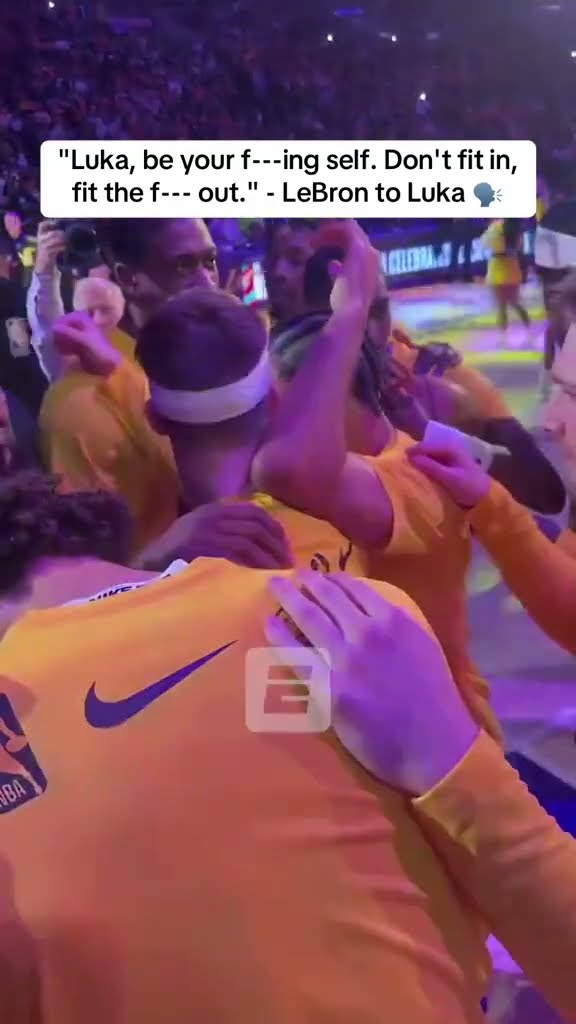 LeBron's message to Luka ?️