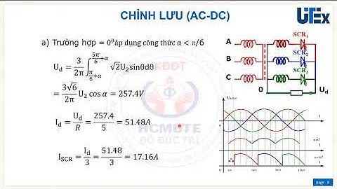 C3. Chỉnh lưu tia 3 pha có điều khiển tải R