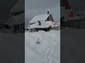 ちょっとこの冬は雪多いぞ ラスト snow removal 🌈 #雪下ろし #2024年12月 #hokkaido