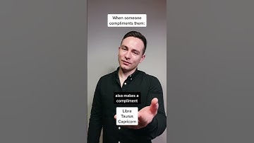 When someone compliments them: | More zodiac signs videos 👇 #zodiacsigns #astroscope