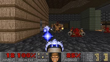 Doom 404 (2018) MAP10: "FAT32" UV Max Speedrun 2:34 100% Kills 100% Secrets