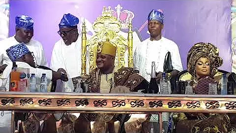 K1 DE ULTIMATE ON STAGE @ OBA OF ODI-OLOWO 45TH BIRTHDAY&CORONATION OBA SIKIRULLAI OLAMIDE AYINDE