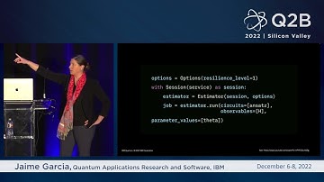 Q2B 2022 SV | Quantum Applications Using Qiskit Runtime  | Jaime Garcia | IBM