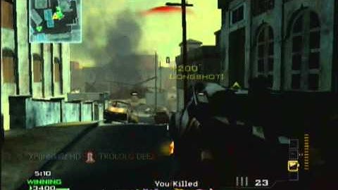 Golden L118A  Team Deathmatch bakaara (Modern Warfare 3 Wii Gameplay)