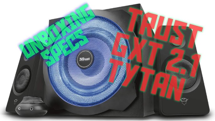 Caixa de Som 2.1 60W RMS Subwoofer Trust GXT 38 Tytan