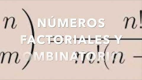 Demostración Números Combinatorios