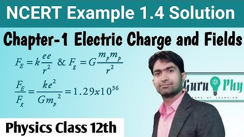 NCERT, Chapter-1, Example 1.4 Solution, Physics Class 12th Lecture 2.2