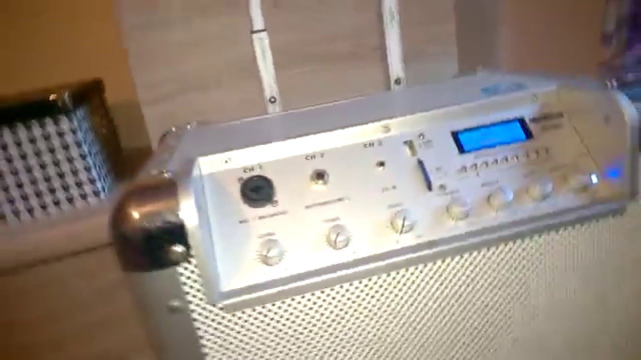 MC Crypt PPA8M Mobile sound system