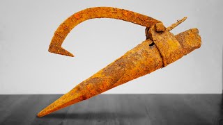 Rusty Tree Logger Tool Lost For 75 Years