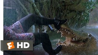 Jumanji (5/8) Movie CLIP - Crocodile Attack (1995) HD