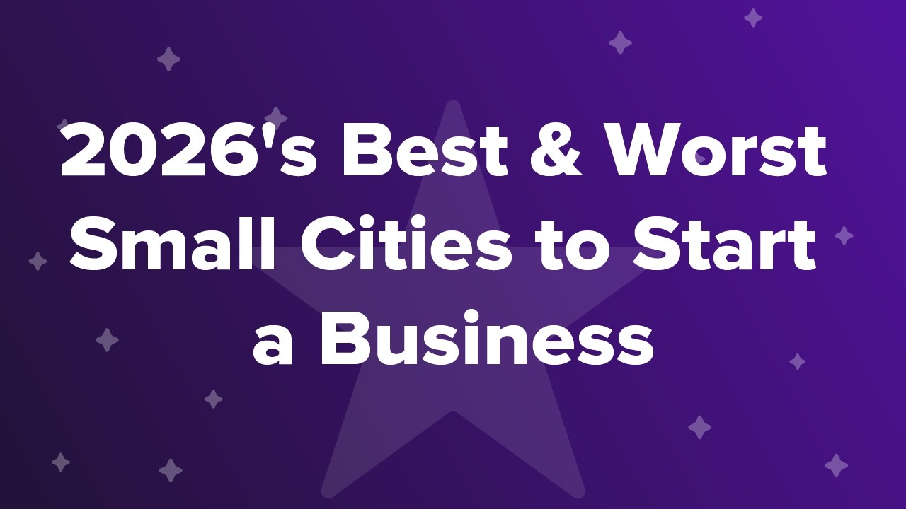 2026's Best & Worst Small Cities to Start a Business - YouTube