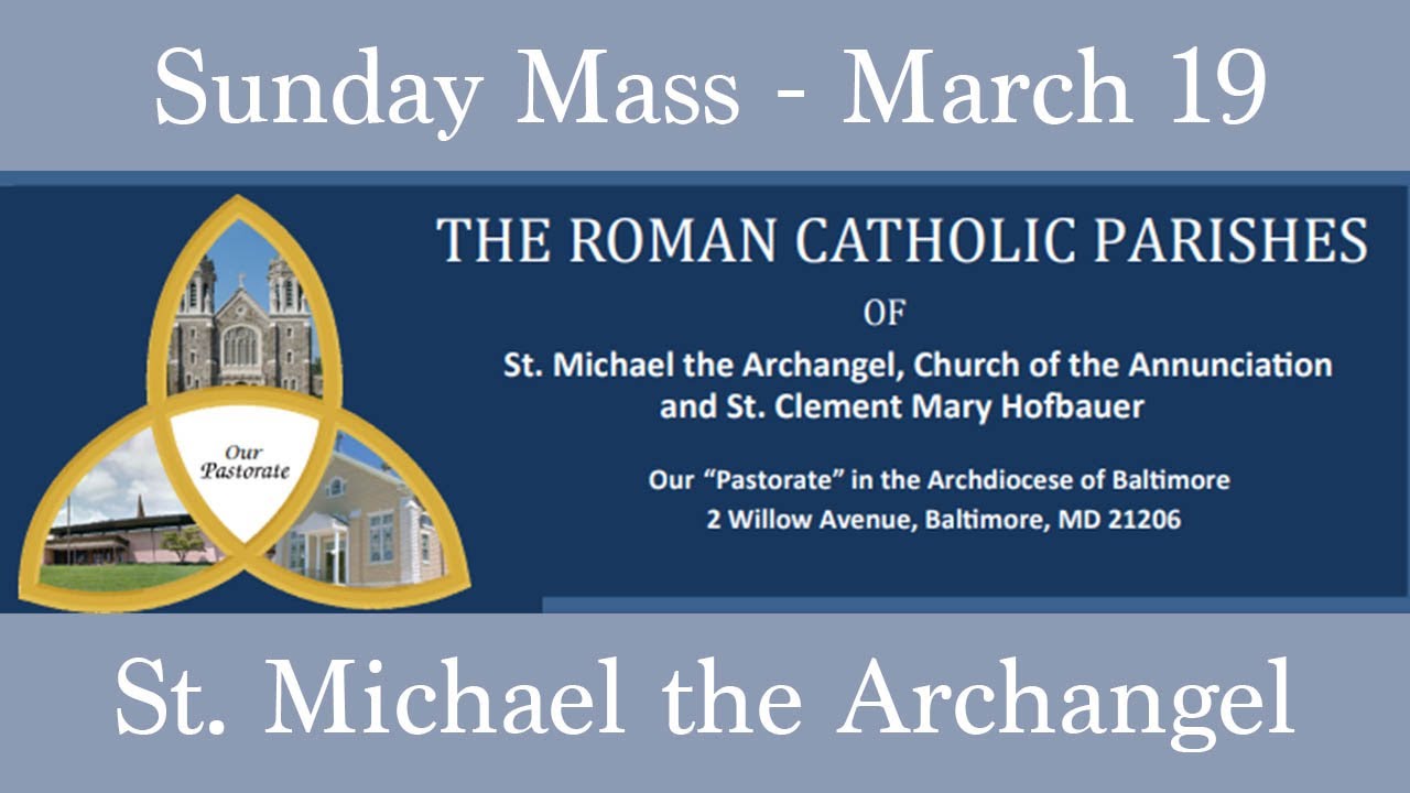 Sunday Mass, March 19, 2023 YouTube