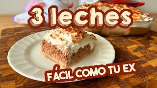Torta 3 LECHES de MILO!!! (bebida achocolatada) TAN FÁCIL COMO TU EX