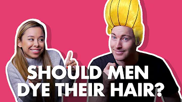 Is hair dye OK for men?