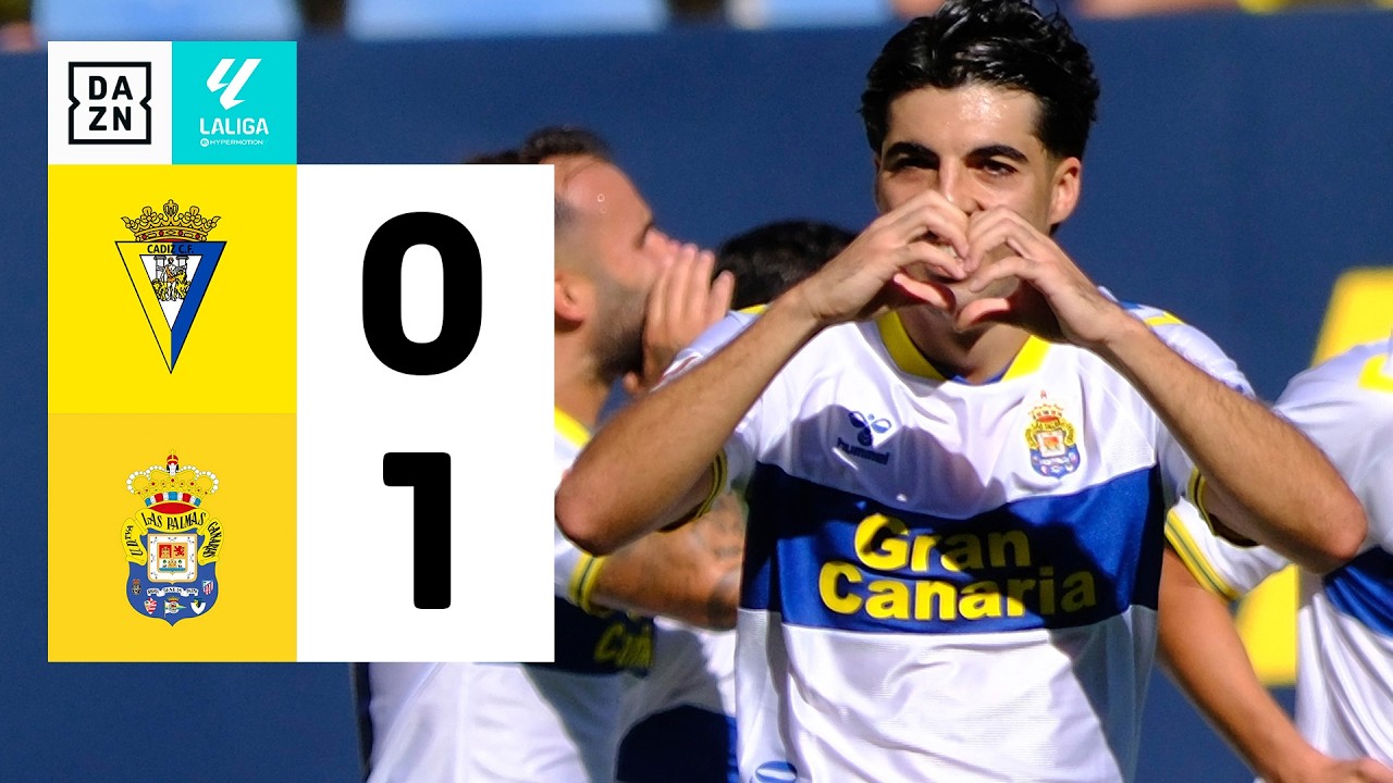 Resumen: Cádiz CF vs UD Las Palmas (0-1) | Resumen | Highlights LALIGA HYPERMOTION