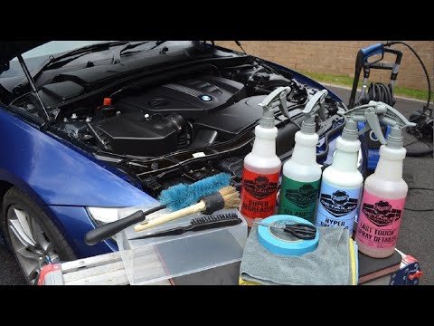 **How To SUPER CLEAN Your Engine Bay**