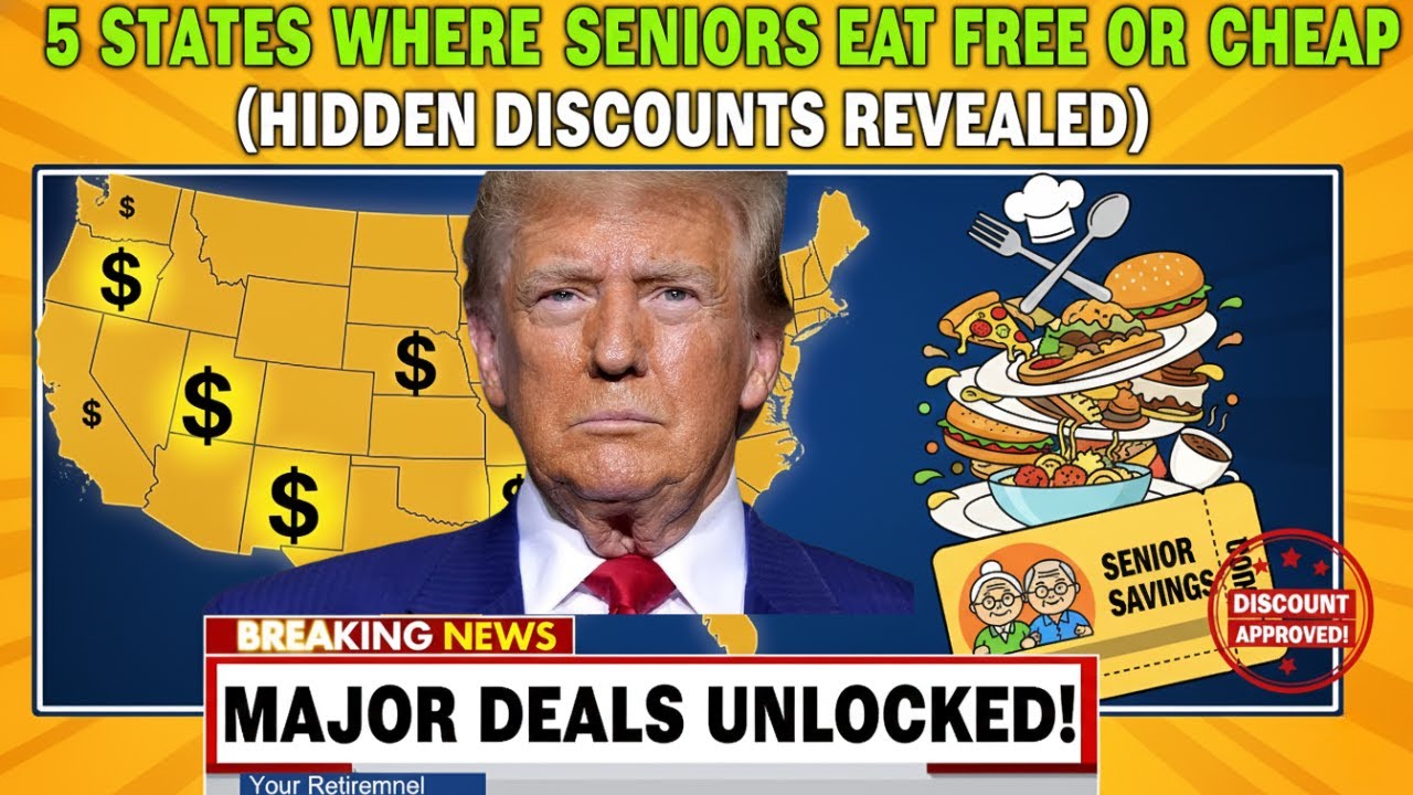 5 States Where Seniors Eat Free or Cheap (Hidden Discounts Revealed)