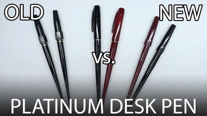 Platinum Desk Pen Stand