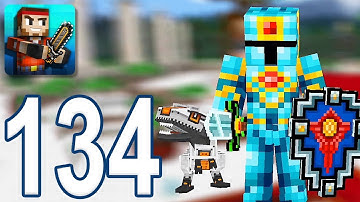 Pixel Gun 3D - Gameplay Walkthrough Part 134 - Sword & Shield (iOS, Android)