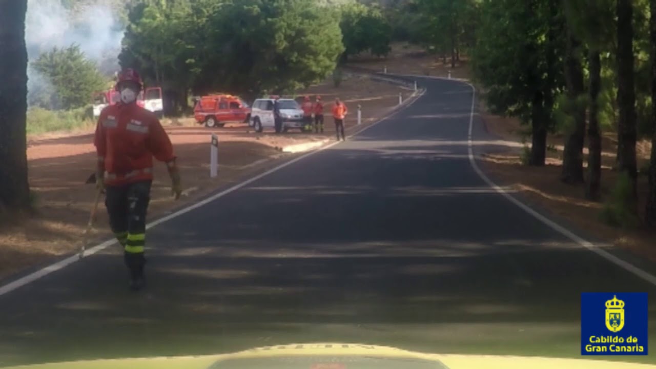 Incendio Forestal en Gran Canaria